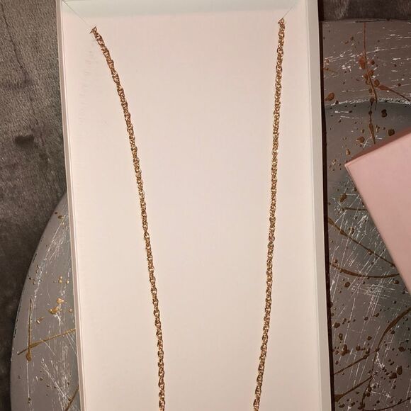 Sparkle & Bling Gold Marble Long Necklace New in Packaging - Picture 5 of 11